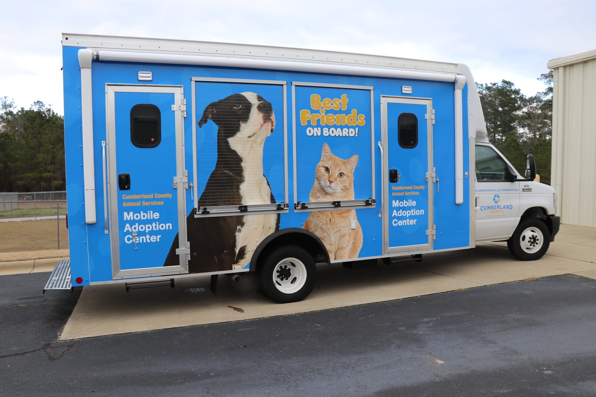 Cumberland County gets mobile pet adoption van